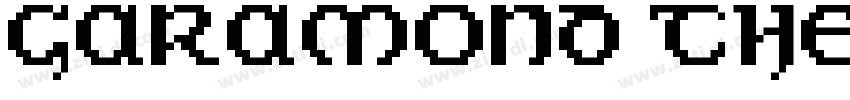 GARAMOND THE CELTIC字体转换